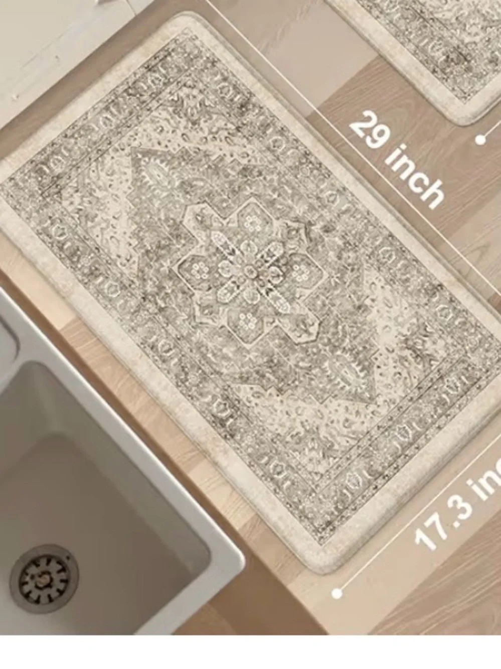 Boho Kitchen Anti-Fatigue Mat 29 x 17.3